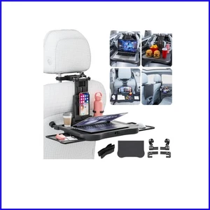 Large Car Laptop Desk with Adjustable Cup Holders - Travel Essentials for Kids - Picture 1 of 11