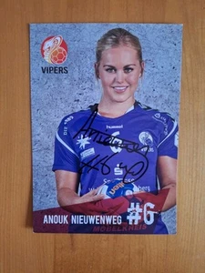 Autogrammkarte # Sport #Handball 🤾♀️ # Bad Wildungen Vipers# Anouk Nieuwenweg - Bild 1 von 1