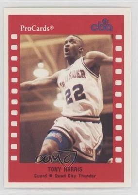 1990-91 ProCards CBA Tony Harris #137 - Image 1 of 2