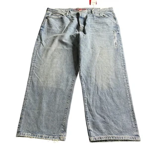 Lucky Brand Women's Button Fly Cropped Jeans Medium Wash Distressed  Size 20 /35 - Picture 1 of 22