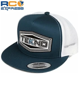 Tekno RC Patch Trucker Hat (flat bill mesh back adjustable) TKRHAT11F - Picture 1 of 1