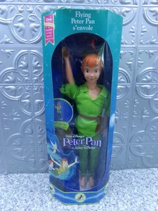 Walt Disneys Flying Peter Pan Puppe Euro Disney 1993 Mattel Barbie - Größe MIB - Bild 1 von 5