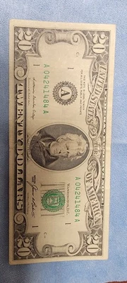 Billete 20 dólares 1985 - Imagem 1 de 2