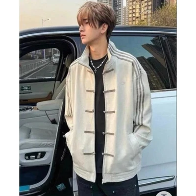 Adidas China Exclusive Year of the Snake Track Jacket  Suede Style XL Japan - Image 1 of 4