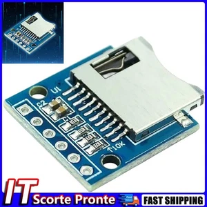 Modulo Micro SD 5V 3.3V Micro SD TF Card Modulo Memory Shield a 6 pin per Arduin - Zdjęcie 1 z 21
