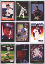 ROGER CLEMENS ~ Lot of (9) Different Rare Oddball Insert Baseball Trading Cards