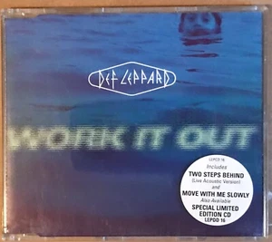 Def Leppard - Work It Out - Limited Edition UK CD Single - Picture 1 of 2