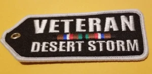 Desert Storm Veteran doppelseitige Schlüsselanhänger ca. 1,75x4,5" Beschreibung lesen - Bild 1 von 1