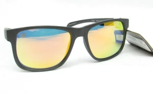 Body Glove Sport Square Gry Orange Mirrored Sunglasses 100%UV BGSPT 2024 ORN MIR - Picture 1 of 6