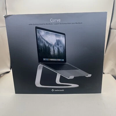 Twelve South - Curve Stand for Laptops and MacBooks - White - Image 1 of 4