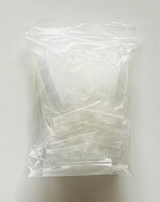 1000 PC Bags  Clear  Color Ziplock Baggies  (0.5" X 0.5" )Mini Plastic Bags - Image 1 of 4