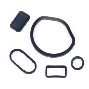 Fit for Mercedes W203 W208 W209 W210 W211 Oil Filter Housing Seal Kits of 5pc r - Imagen 1 de 4