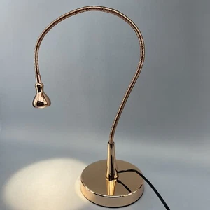 IKEA JANSJO Copper Rose Metallic Flexible Articulating Led Desk Lamp Work Table - Picture 1 of 13