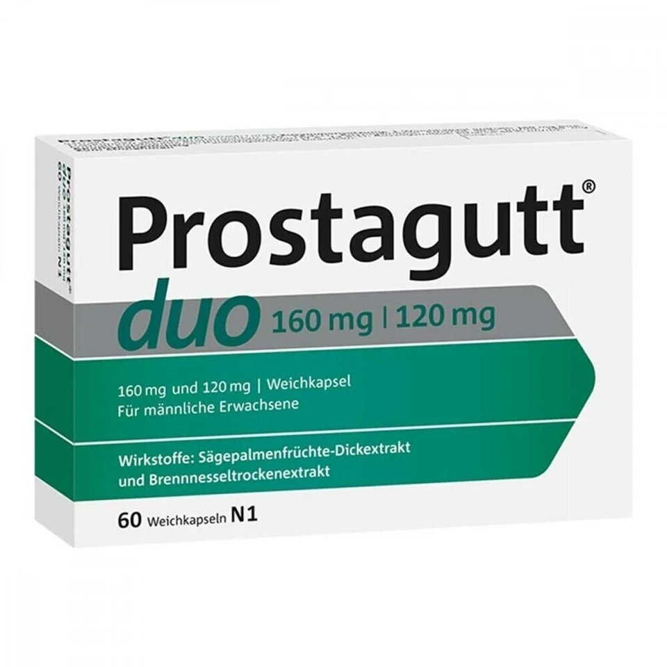 SCHWABE Prostagutt duo 160 mg / 120 mg Weichkapseln 60 St. Kapseln 16151735