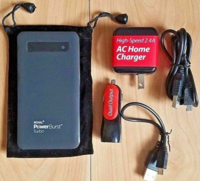 Banco de energía Batería Teléfono celular Li-ion USB AC y cargador de coche Batería Foto 1 de 4