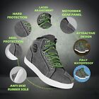 Mens Motorcycle Shoes Motorbike Sneaker CE Armoured Fashion Boots Waterproof New
