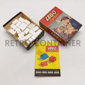 LEGO Vintage Set 220 220-1 - 2x2 Bricks - 1961 KG As New With Box - Imagen 1 de 2