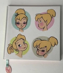 Disney Tinkerbell Fairies Sketch Journal Autograph Book Peter Pan - Picture 1 of 11