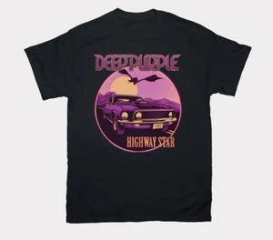 Camiseta Deep Purple Highway Star Negra Unisex Todas las Tallas S a 5Xl 1U263 - Imagen 1 de 3