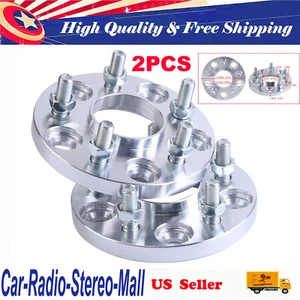 2PCS 15mm Wheel Adapters 5x114.3 to 5x108 (Hub to Wheel) 5x4.5 to 5x4.25 USA - Picture 1 of 22