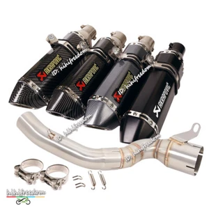Sistema de escape silenciador de punta deslizante 51 mm tubo medio modificado para Duke 200 2020-2023 - Imagen 1 de 12