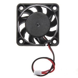 1PC 12V 2 Pin 40mm Computer Cooler Small Best Cooling Fan PC Black F Heat Sink
