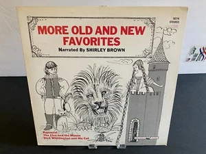 •Shirley Brown * More Old and New Favorites (Children Stories) * Vinyl LP •Rare• - Bild 1 von 4