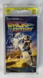 VHS — IGS 9.5/9.5 BACK TO THE FUTURE (JSA Signed By Cast, Michael J. Fox) - Bild 1 von 5