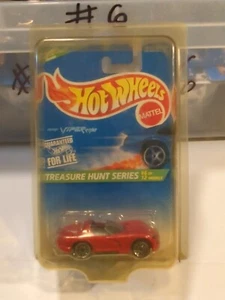 1996 Hot Wheels Dodge Viper RT/10 Treasure Hunt NIP protective case Vhtf - Picture 1 of 4