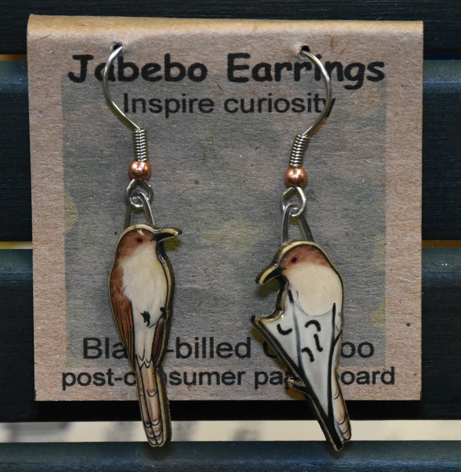 Jabebo Earrings Black-billed Cuckoo Foto 1 de 1
