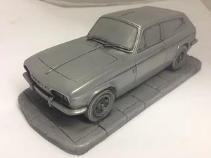 Scimitar SE 5 Pewter Effect 1.32 Scale Model Car Made In Sheffield - Picture 1 of 1