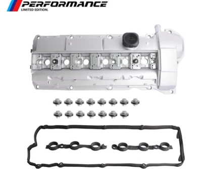 ✅ Aluminum Engine Valve Cover BMW M3 E36 E39 323i 328is 528i Z3 M52 S52 Alpina M - Image 1 of 4