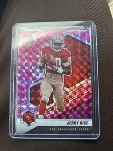 2021 Panini Mosaic #175 Jerry Rice Prizm Camo Pink - Picture 1 of 1