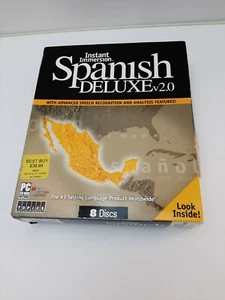 Instant Immersion Spanish Language Deluxe 8 CD Deluxe Edition - Picture 1 of 8