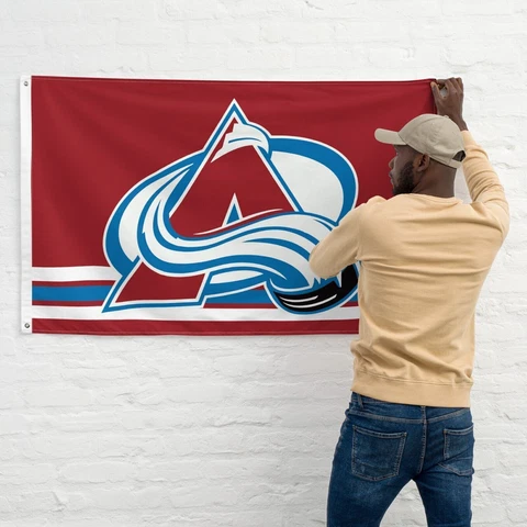 Premium Flag Colorado Avalanche 3x5 ft Banner NHL Ice Hockey Team Champions Cover