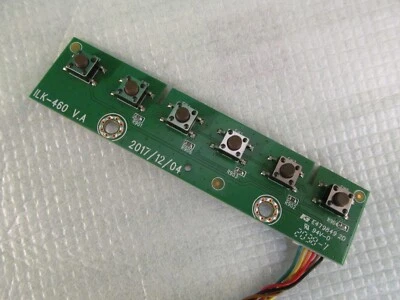 Viewsonic XG3220 ~ replacement parts ~ MONITOR BUTTON BOARD 492A01931500R08 - Image 1 of 4