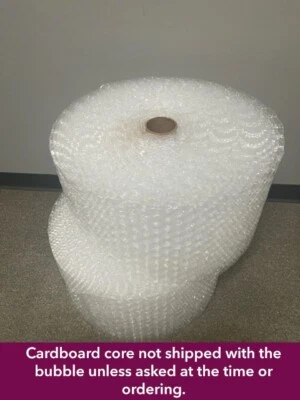 Bubble Cushioning Wrap 1/2" 250 ft² x 12'' Perforated Every 12" LARGE BUBBLE - Image 1 of 4