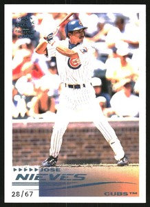 2000 Pacific Crown Collection Platinum Blue #51 Jose Nieves /67