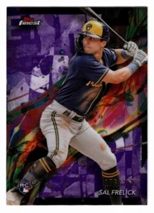 Sal Frelick 2024 Topps Finest Purple Refractor Rookie RC SP 176/250 Brewers - Bild 1 von 2