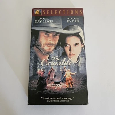 Free Same Day Shipping The Crucible (VHS, 1998) Winona Ryder - Image 1 of 2