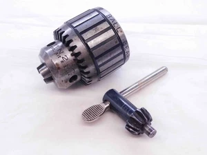JACOBS 11N BALL BEARING DRILL CHUCK 0-3/8" 0-10 CAP JACOBS TAPER #2 JT2 W/ KEY - Picture 1 of 4