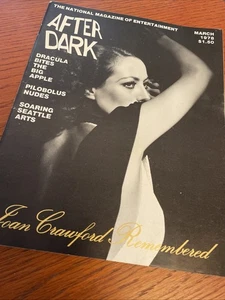AFTER DARK March 1978 Joan Crawford  Dracula on Broadway - Picture 1 of 9