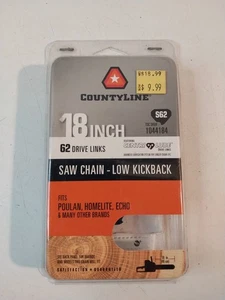 18" Chain saw 62 links S62  fits poulan echo homelite - Picture 1 of 6