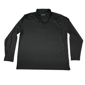 Under Armour HeatGear Mens Size 4XL Polo Golf Tennis Activewear Long Sleeve - Picture 1 of 7