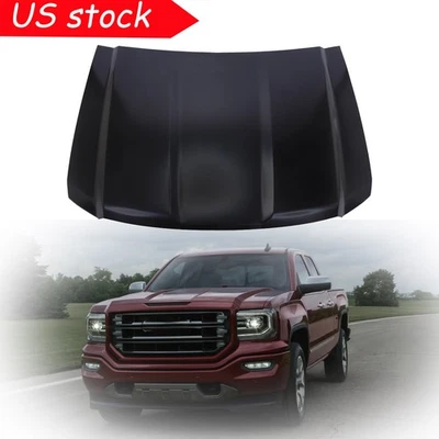 New Hood Panel Direct Replacement For GMC Sierra 1500 2014-2018 Foto 1 de 4