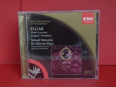 Musik  CD EDWARD ELGAR  -  JEHUDI MENUHIN  RARITÄT - Bild 1 von 4