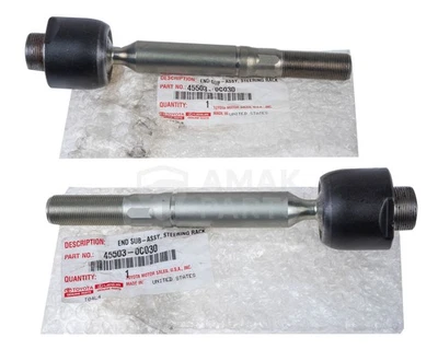 2x Extremo de varilla de amarre interior genuino OEM para Toyota Sequoia Tundra 45503-0C030 Foto 1 de 3