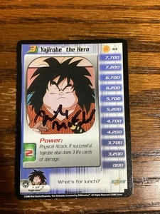 Yajirobe The Hero Lv 3 Score DBZ Mike McFarland Signed - Picture 1 of 11
