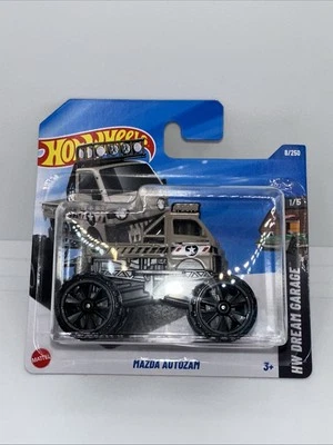 Tarjeta corta Hot Wheels MAZDA AUTOZAM, bronceada, estuche eléctrico 2025 1/5 HW Dream Garage Foto 1 de 2