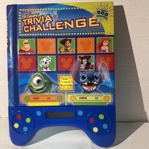 Disney Trivia Challenge über 900 Fragen Buch und Spiel 1/2 Spieler elektronisch - Bild 1 von 9